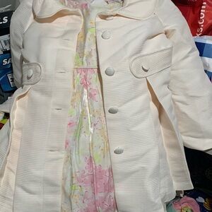 Set of dress and coat